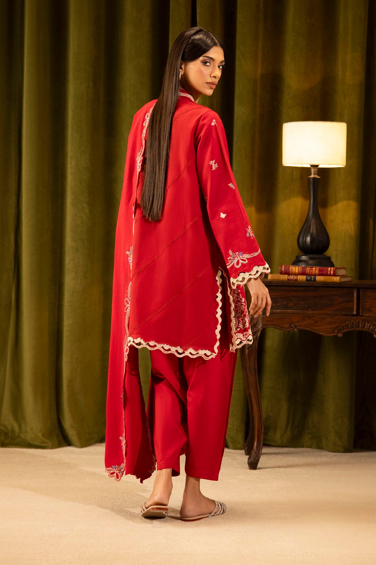 Sana Safinaz | Muzlin Winter 25 | 012B by Sana Safinaz - Designer Dress - Type : Ladies Clothes - Available at Libayah - 100% Original 