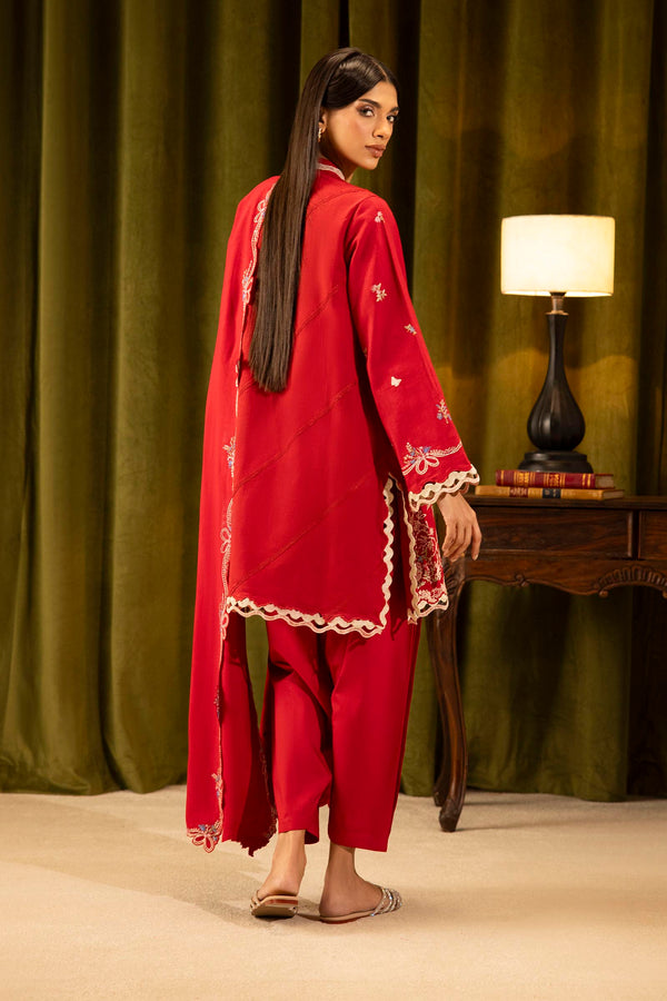 Sana Safinaz | Muzlin Winter 25 | 012B by Sana Safinaz - Designer Dress - Type : Ladies Clothes - Available at Libayah - 100% Original 
