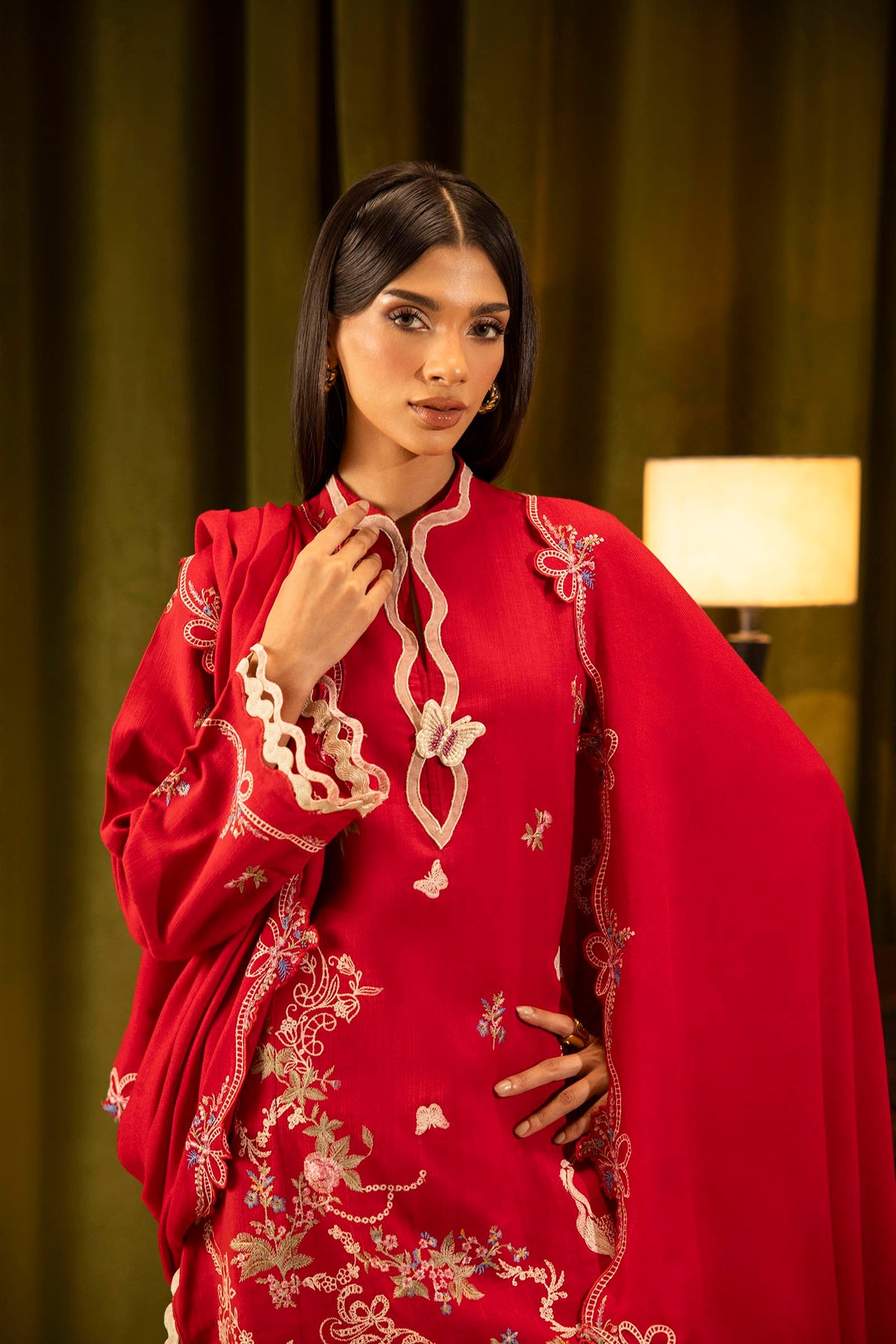 Sana Safinaz | Muzlin Winter 25 | 012B by Sana Safinaz - Designer Dress - Type : Ladies Clothes - Available at Libayah - 100% Original 