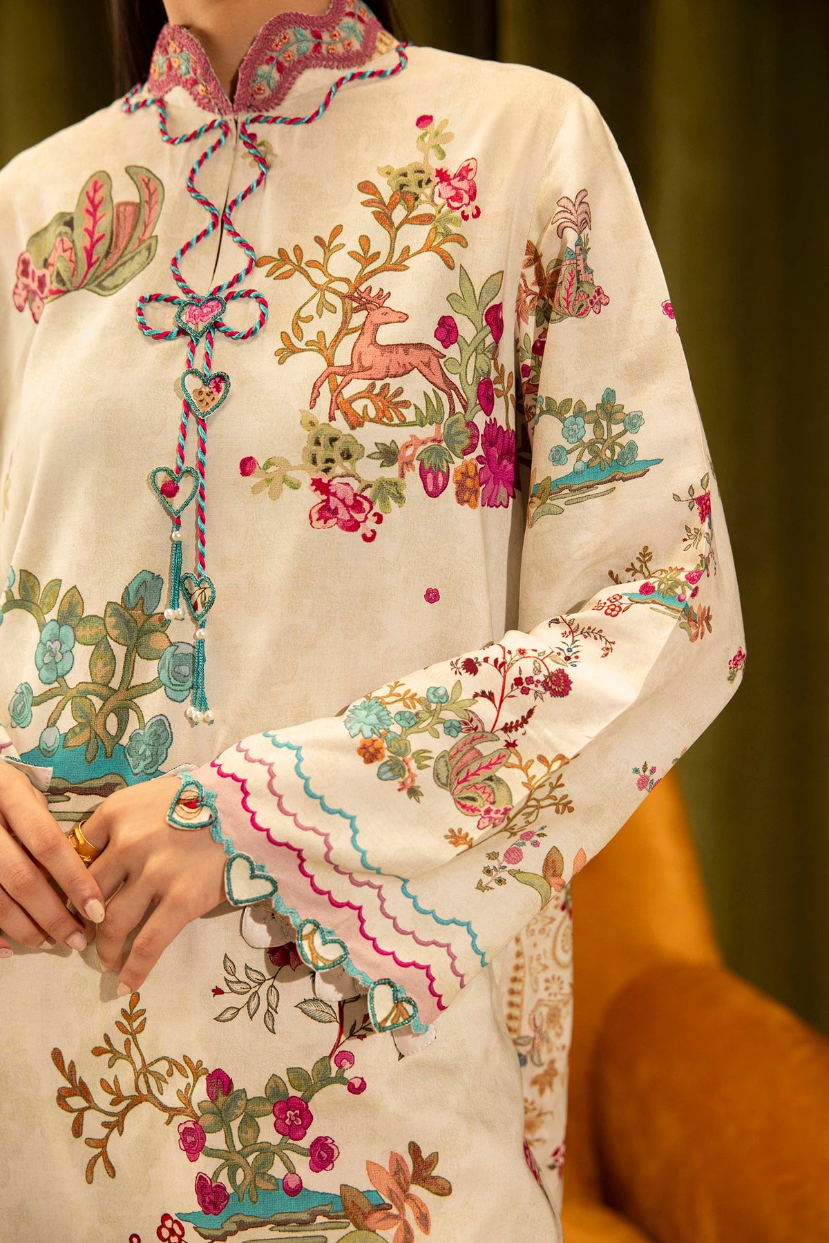 Sana Safinaz | Muzlin Winter 25 | 014A by Sana Safinaz - Designer Dress - Type : Ladies Clothes - Available at Libayah - 100% Original 