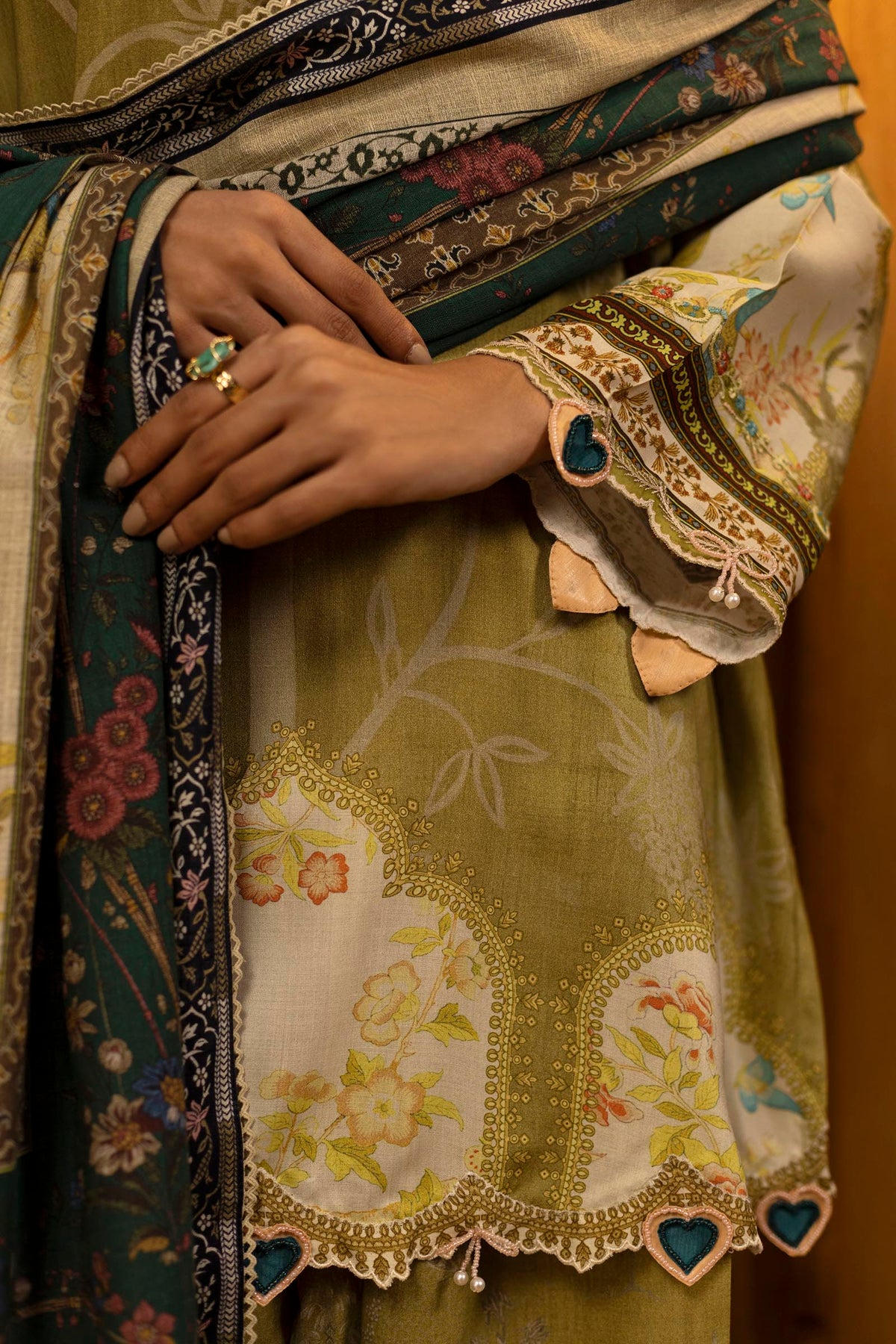 Sana Safinaz | Muzlin Winter 25 | 016A by Sana Safinaz - Designer Dress - Type : Ladies Clothes - Available at Libayah - 100% Original 