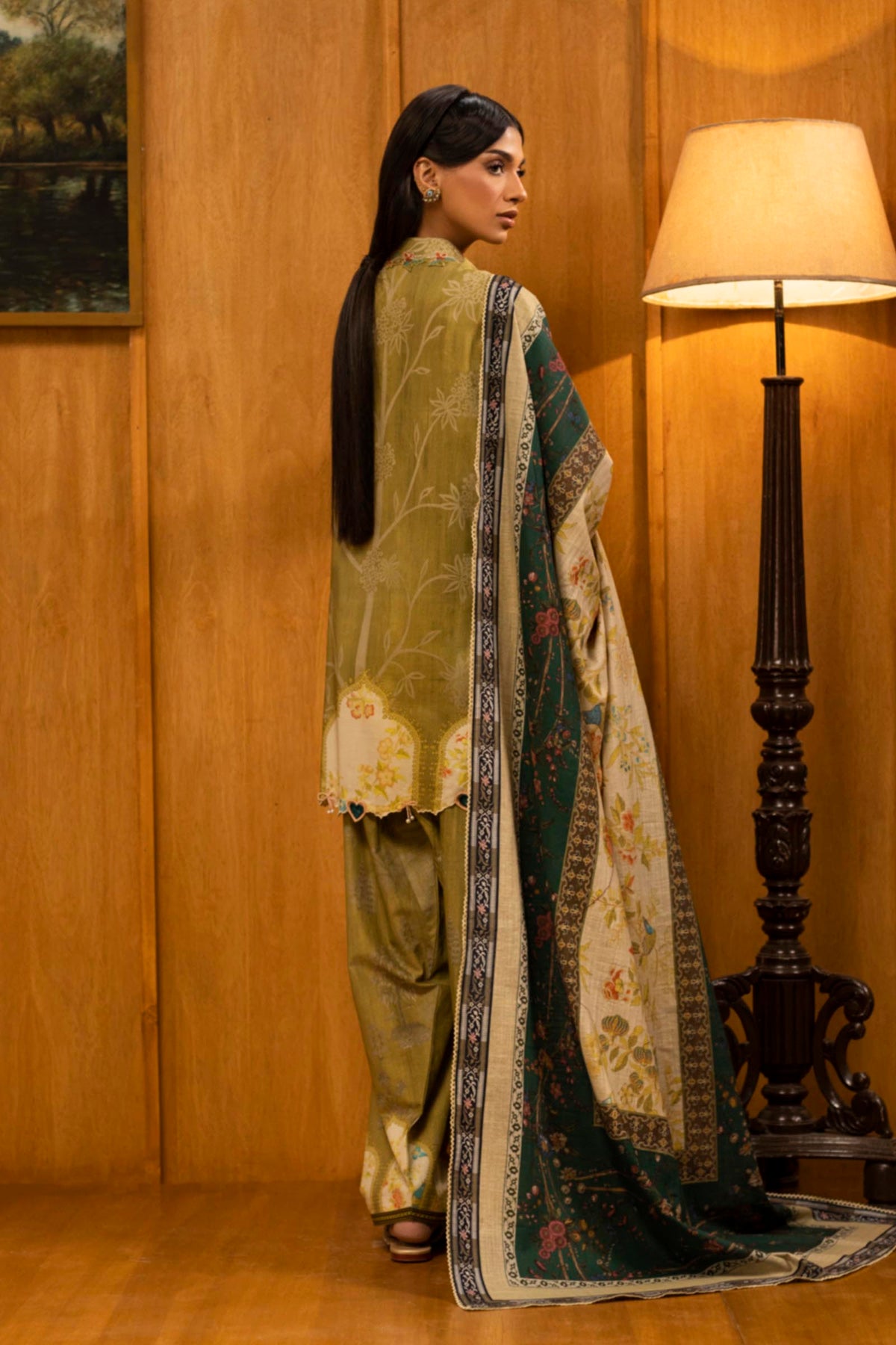 Sana Safinaz | Muzlin Winter 25 | 016A by Sana Safinaz - Designer Dress - Type : Ladies Clothes - Available at Libayah - 100% Original 