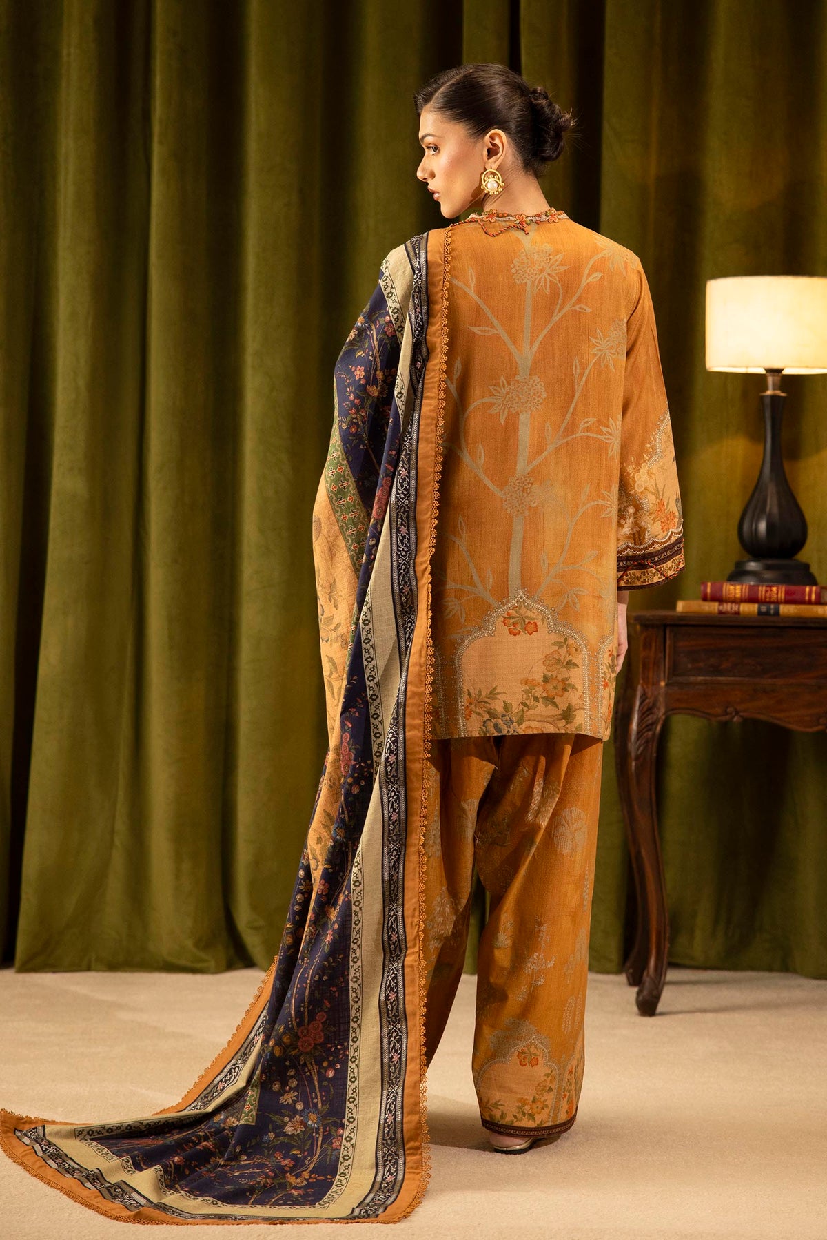 Sana Safinaz | Muzlin Winter 25 | 016B by Sana Safinaz - Designer Dress - Type : Ladies Clothes - Available at Libayah - 100% Original 