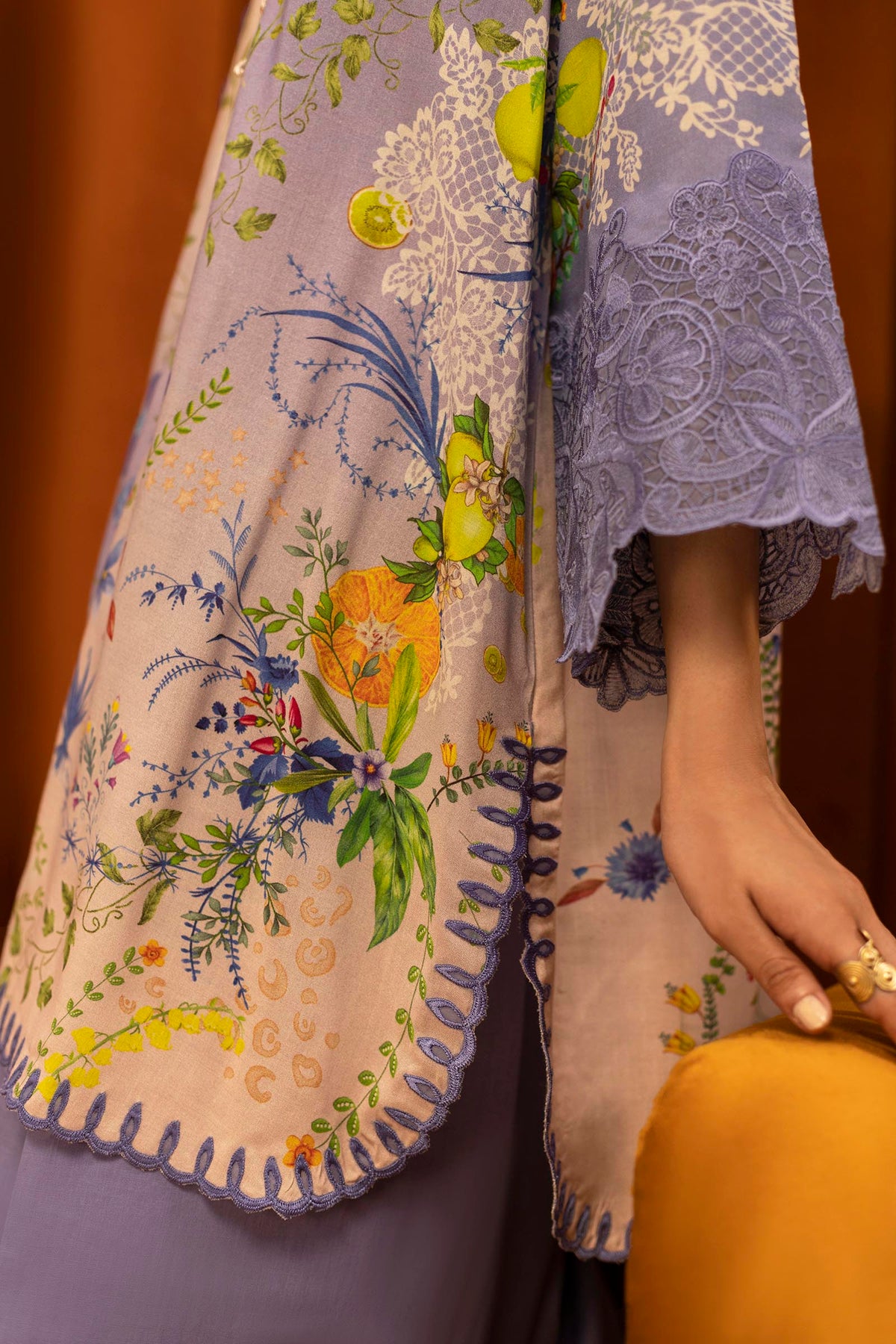 Sana Safinaz | Muzlin Winter 25 | 017B by Sana Safinaz - Designer Dress - Type : Ladies Clothes - Available at Libayah - 100% Original 