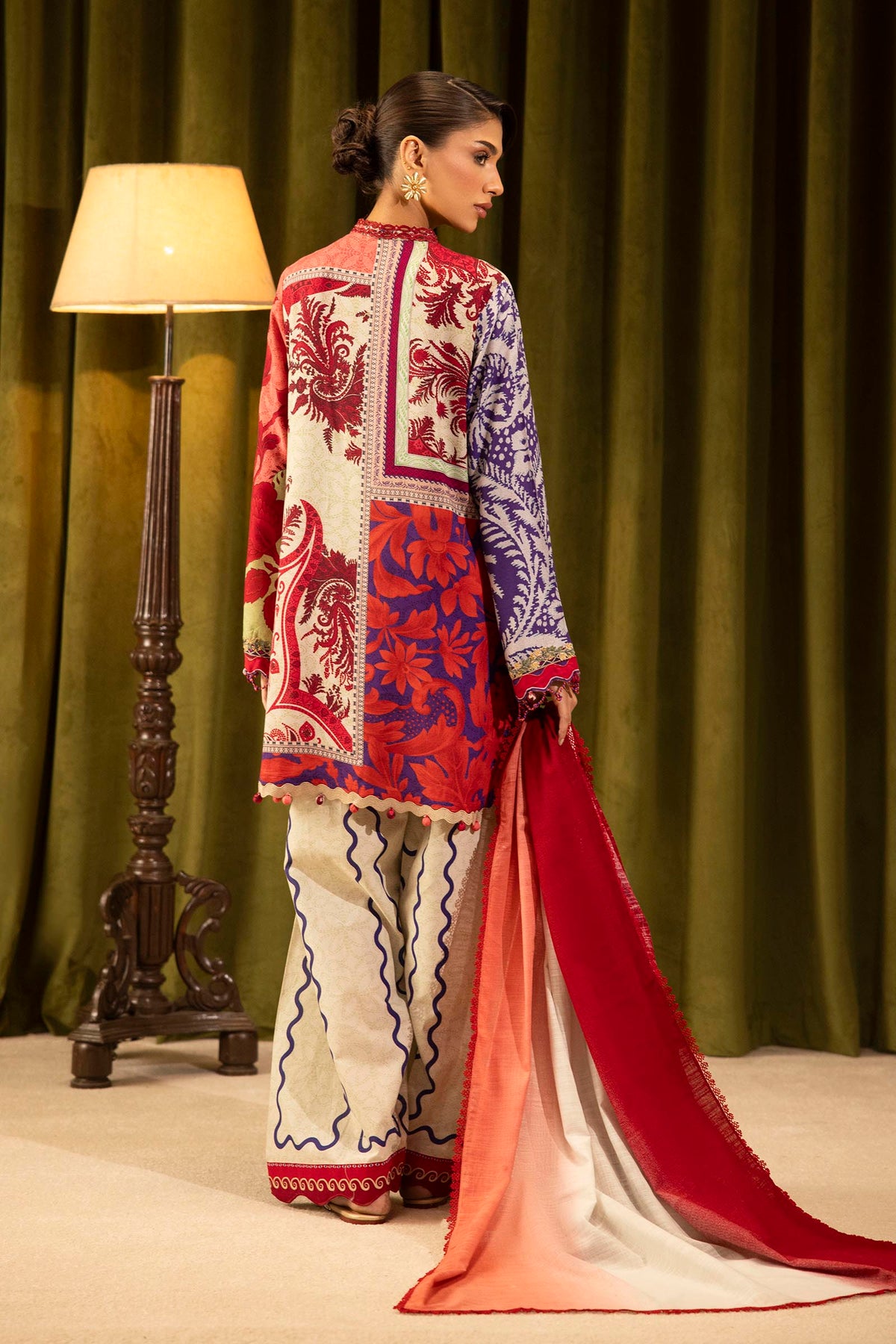 Sana Safinaz | Muzlin Winter 25 | 018A by Sana Safinaz - Designer Dress - Type : Ladies Clothes - Available at Libayah - 100% Original 