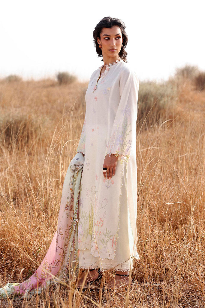 Sana Safinaz | Muzlin Spring 26 | M261-001A-CV by Sana Safinaz - Designer Dress - Type : Luxury Dress - Available at Libayah - 100% Original