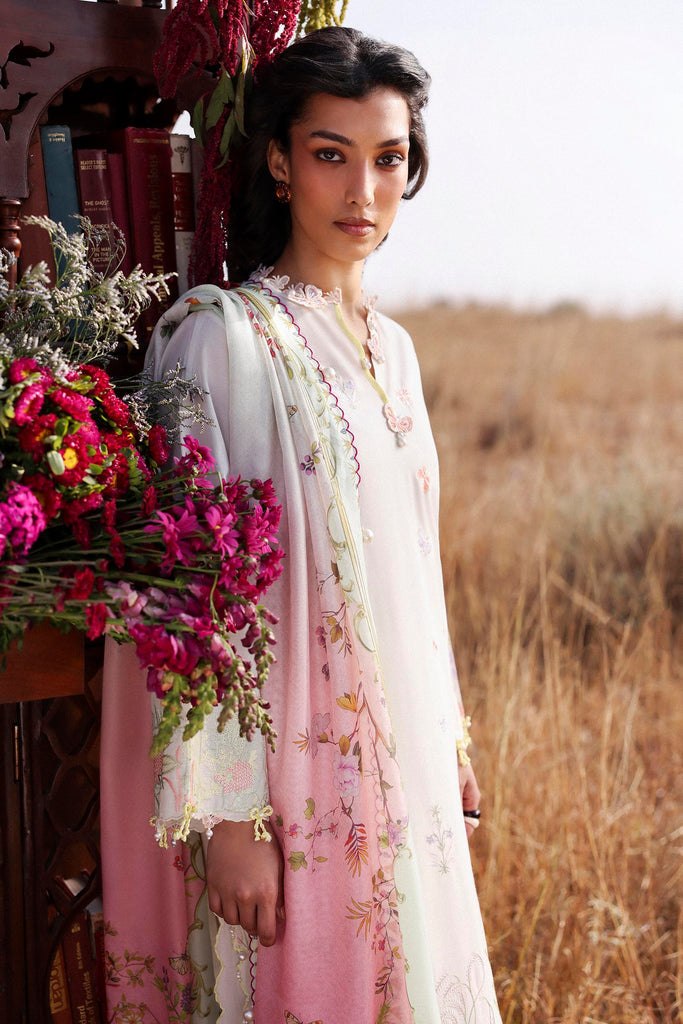 Sana Safinaz | Muzlin Spring 26 | M261-001A-CV by Sana Safinaz - Designer Dress - Type : Luxury Dress - Available at Libayah - 100% Original