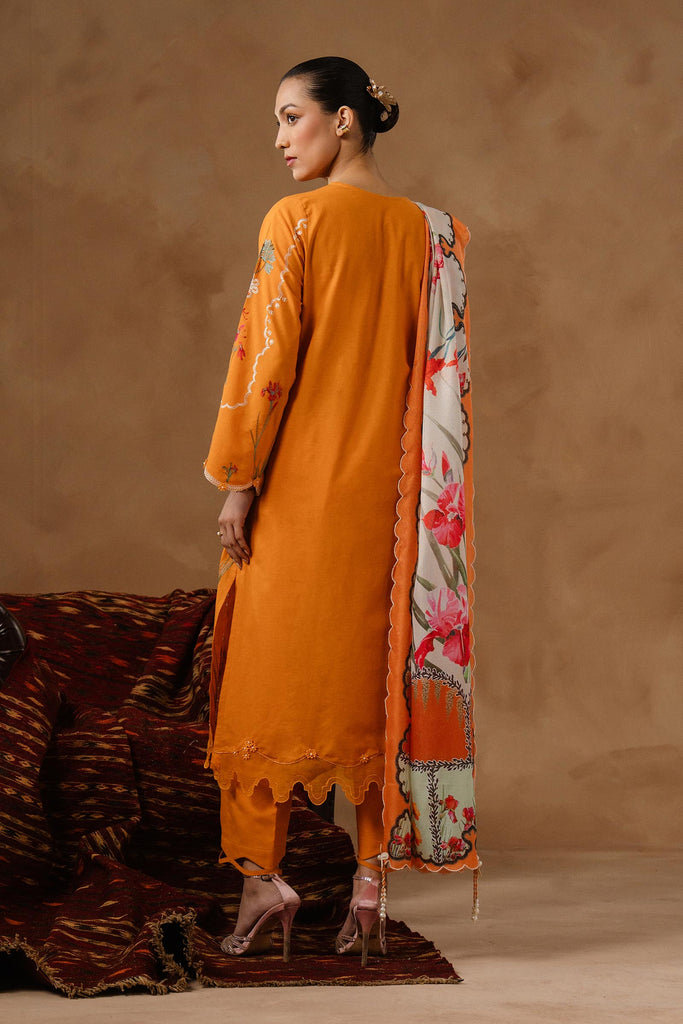 Sana Safinaz | Muzlin Spring 26 | M261-003A-CV by Sana Safinaz - Designer Dress - Type : Luxury Dress - Available at Libayah - 100% Original