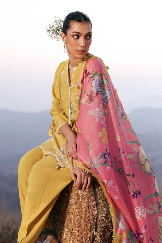 Sana Safinaz | Muzlin Spring 26 | M261-003B-CV by Sana Safinaz - Designer Dress - Type : Luxury Dress - Available at Libayah - 100% Original
