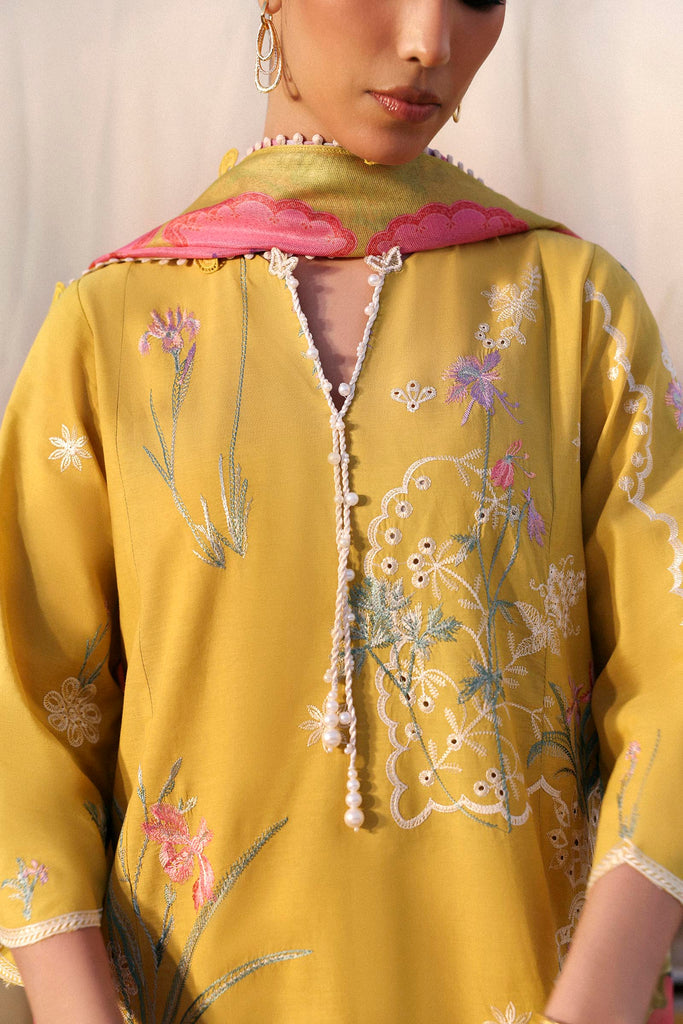 Sana Safinaz | Muzlin Spring 26 | M261-003B-CV by Sana Safinaz - Designer Dress - Type : Luxury Dress - Available at Libayah - 100% Original