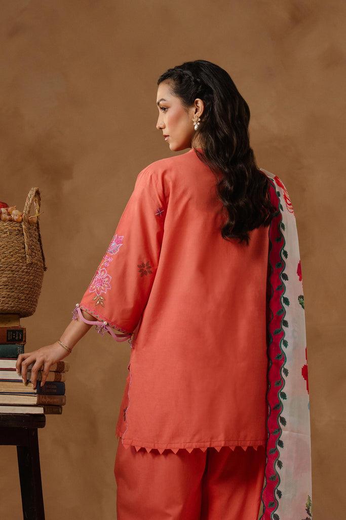 Sana Safinaz | Muzlin Spring 26 | M261-006B-AL by Sana Safinaz - Designer Dress - Type : Luxury Dress - Available at Libayah - 100% Original