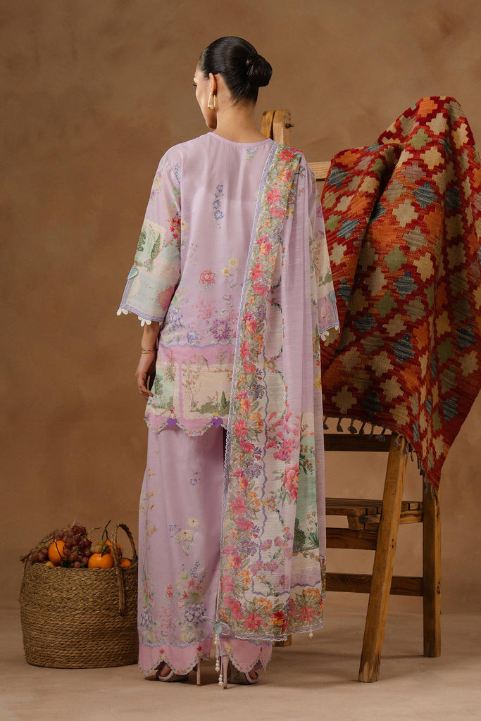 Sana Safinaz | Muzlin Spring 26 | M261-014A-CU by Sana Safinaz - Designer Dress - Type : Luxury Dress - Available at Libayah - 100% Original