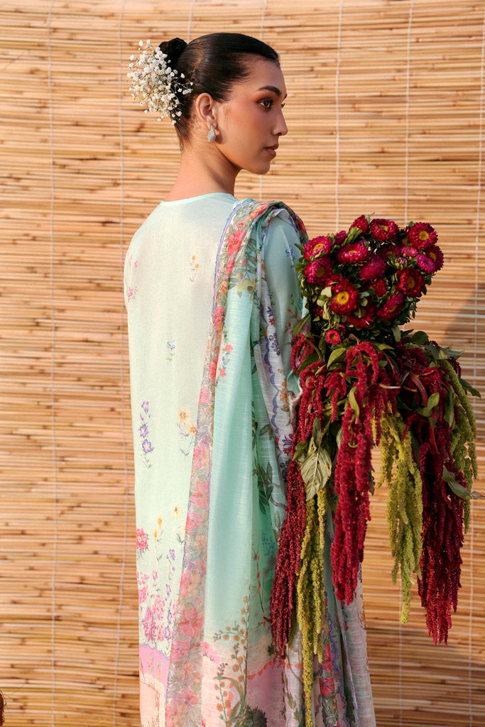 Sana Safinaz | Muzlin Spring 26 | M261-014B-CU by Sana Safinaz - Designer Dress - Type : Luxury Dress - Available at Libayah - 100% Original
