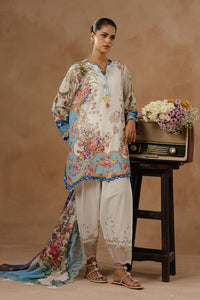 Sana Safinaz | Muzlin Spring 26 | M261-017A-AU by Sana Safinaz - Designer Dress - Type : Luxury Dress - Available at Libayah - 100% Original