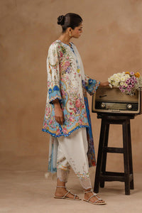 Sana Safinaz | Muzlin Spring 26 | M261-017A-AU by Sana Safinaz - Designer Dress - Type : Luxury Dress - Available at Libayah - 100% Original