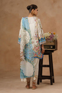 Sana Safinaz | Muzlin Spring 26 | M261-017A-AU by Sana Safinaz - Designer Dress - Type : Luxury Dress - Available at Libayah - 100% Original