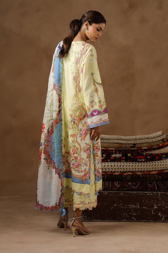 Sana Safinaz | Muzlin Spring 26 | M261-017B-AU by Sana Safinaz - Designer Dress - Type : Luxury Dress - Available at Libayah - 100% Original