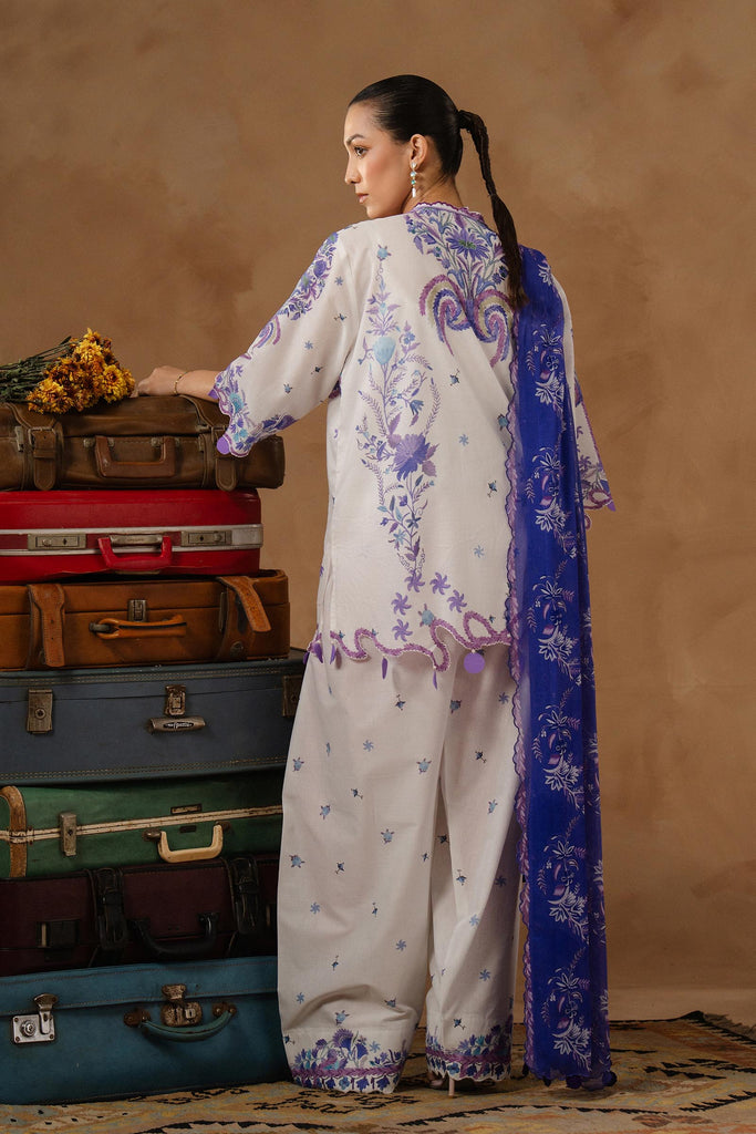 Sana Safinaz | Muzlin Spring 26 | M261-018A-CI by Sana Safinaz - Designer Dress - Type : Luxury Dress - Available at Libayah - 100% Original
