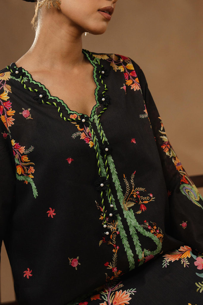 Sana Safinaz | Muzlin Spring 26 | M261-018B-CI by Sana Safinaz - Designer Dress - Type : Luxury Dress - Available at Libayah - 100% Original