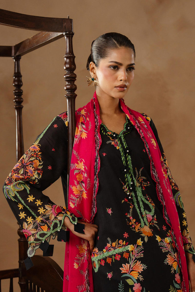 Sana Safinaz | Muzlin Spring 26 | M261-018B-CI by Sana Safinaz - Designer Dress - Type : Luxury Dress - Available at Libayah - 100% Original