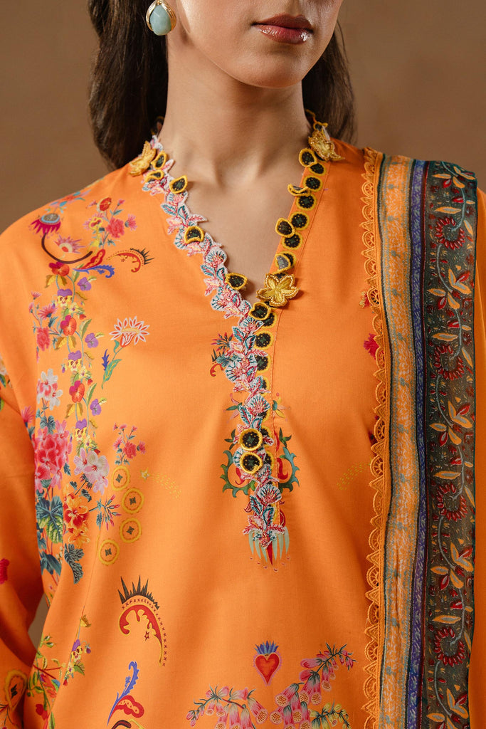 Sana Safinaz | Muzlin Spring 26 | M261-019B-CI by Sana Safinaz - Designer Dress - Type : Luxury Dress - Available at Libayah - 100% Original