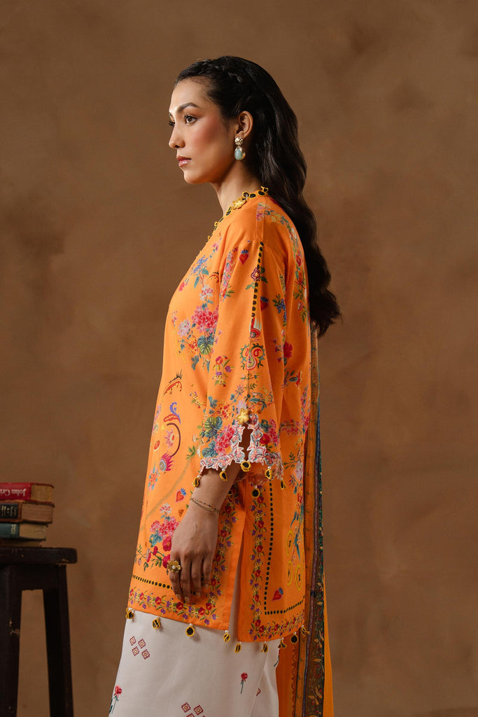 Sana Safinaz | Muzlin Spring 26 | M261-019B-CI by Sana Safinaz - Designer Dress - Type : Luxury Dress - Available at Libayah - 100% Original