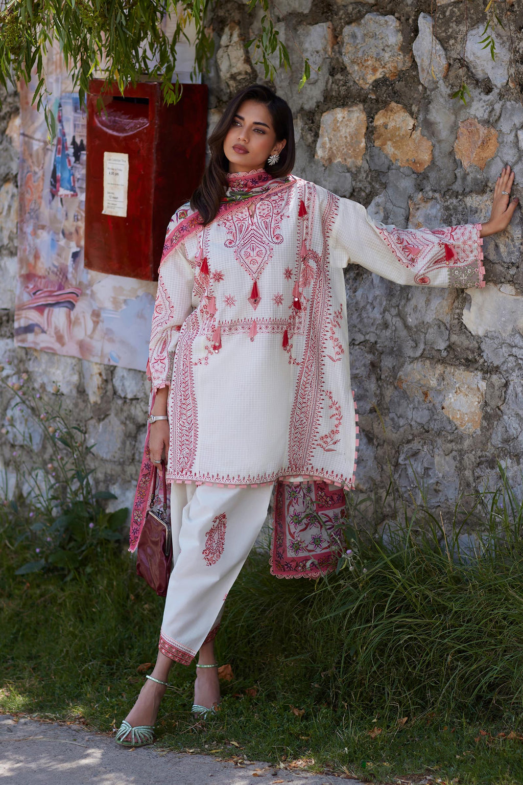 Sana Safinaz | Muzlin Summer 26 | 1-MS by Sana Safinaz - Designer Dress  - Type : Ladies Clothes - Available at Libayah - 100% Original 