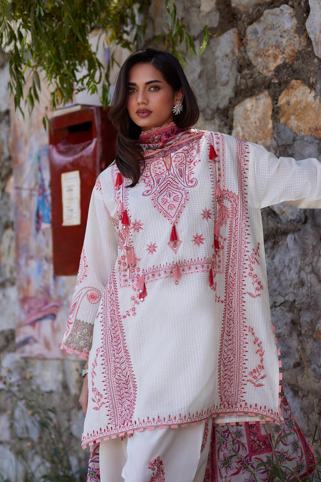 Sana Safinaz | Muzlin Summer 26 | 1-MS by Sana Safinaz - Designer Dress  - Type : Ladies Clothes - Available at Libayah - 100% Original 