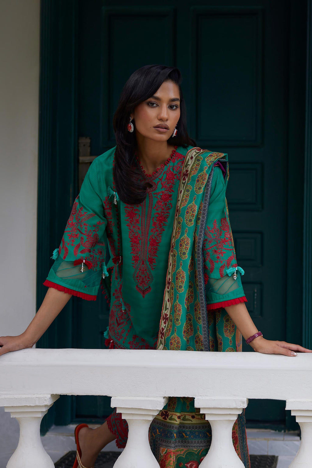Sana Safinaz | Muzlin Summer 26 | 3-MS by Sana Safinaz - Designer Dress  - Type : Ladies Clothes - Available at Libayah - 100% Original 