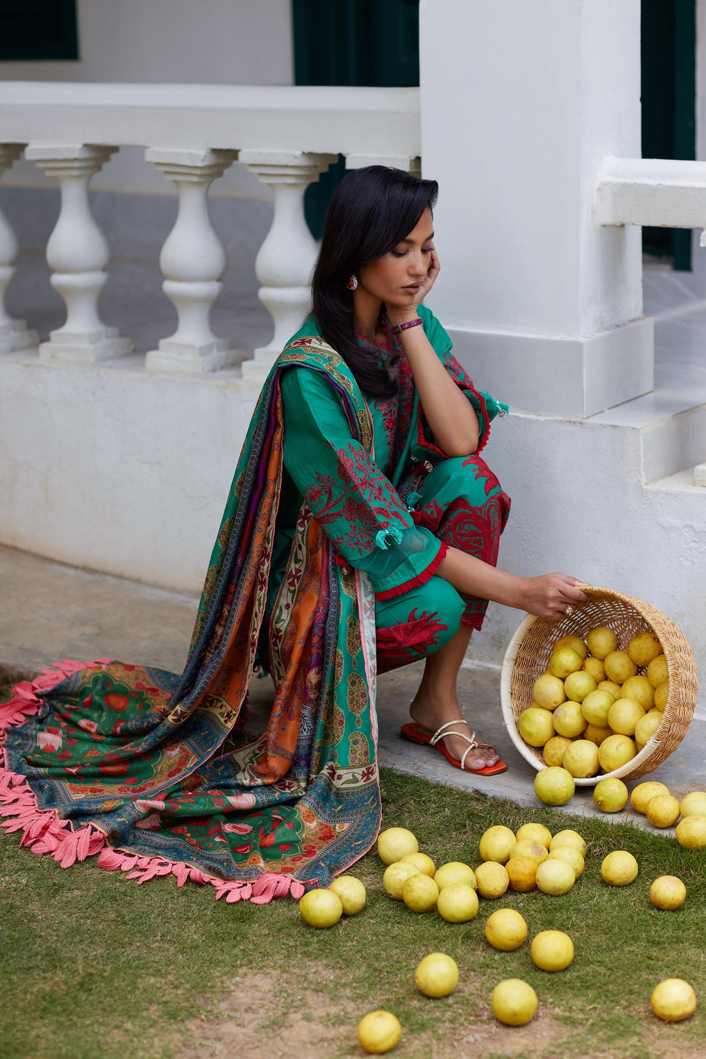 Sana Safinaz | Muzlin Summer 26 | 3-MS by Sana Safinaz - Designer Dress  - Type : Ladies Clothes - Available at Libayah - 100% Original 