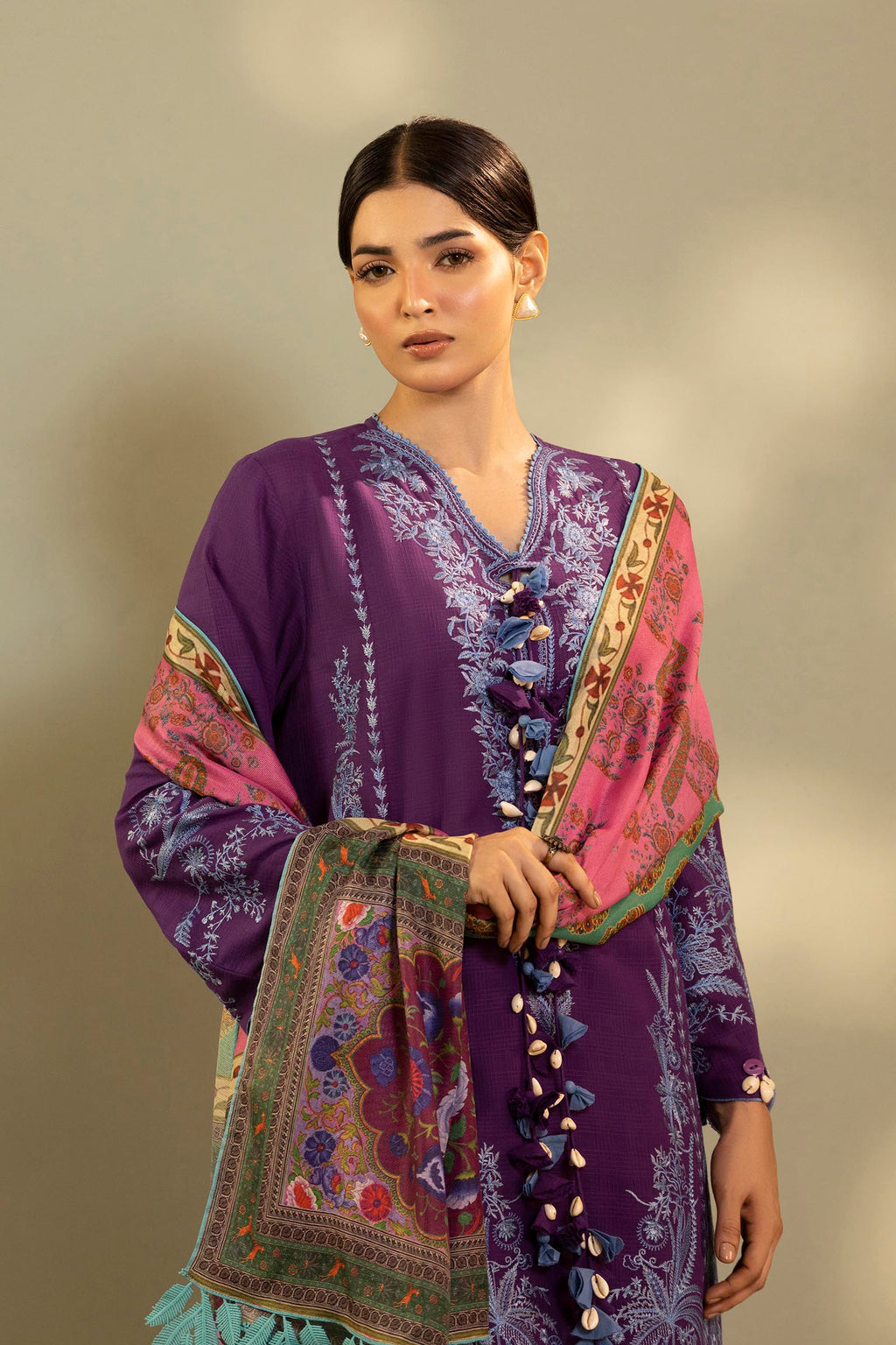 Sana Safinaz | Muzlin Summer 26 | 4-MS by Sana Safinaz - Designer Dress  - Type : Ladies Clothes - Available at Libayah - 100% Original 
