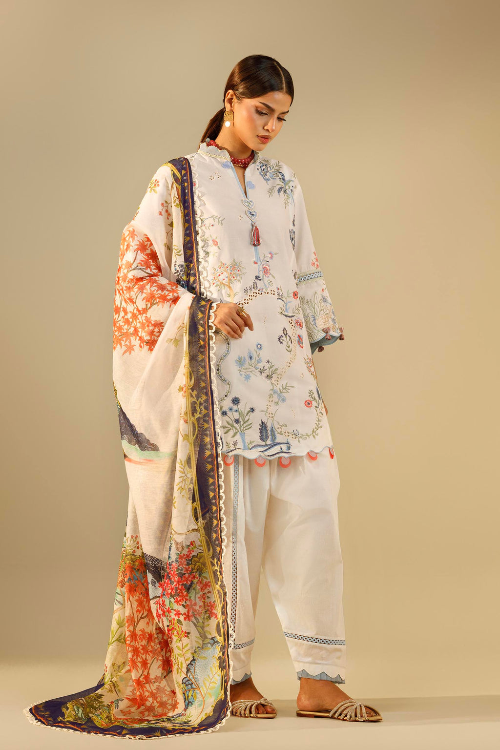 Sana Safinaz | Muzlin Summer 26 | 5-MS by Sana Safinaz - Designer Dress  - Type : Ladies Clothes - Available at Libayah - 100% Original 