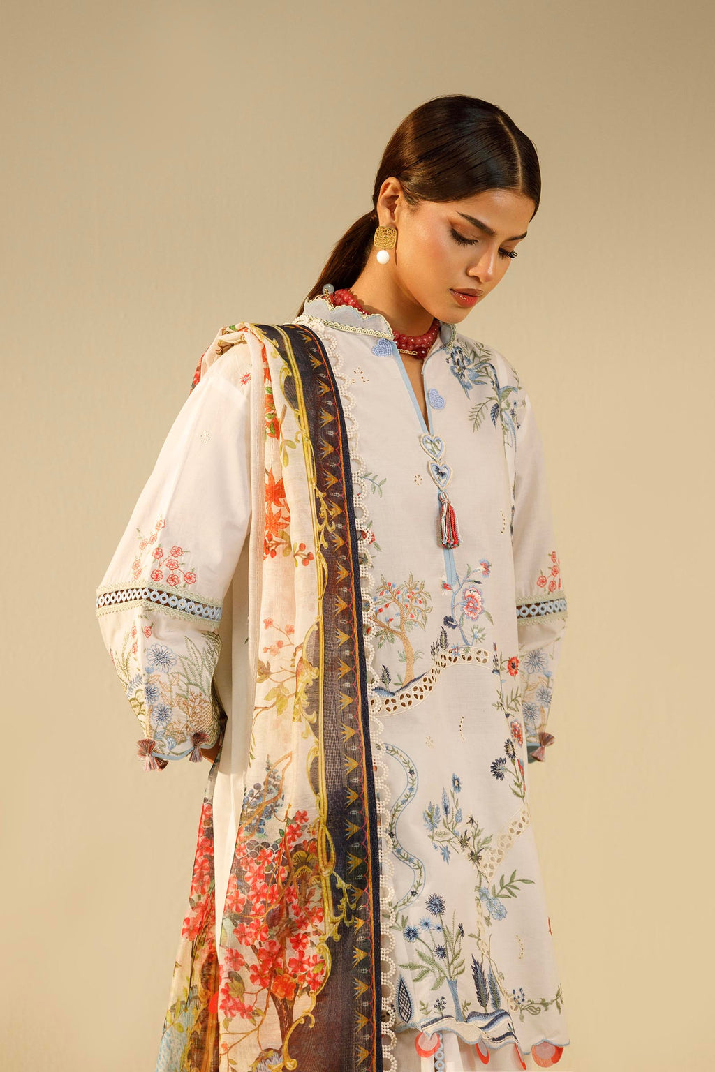 Sana Safinaz | Muzlin Summer 26 | 5-MS by Sana Safinaz - Designer Dress  - Type : Ladies Clothes - Available at Libayah - 100% Original 