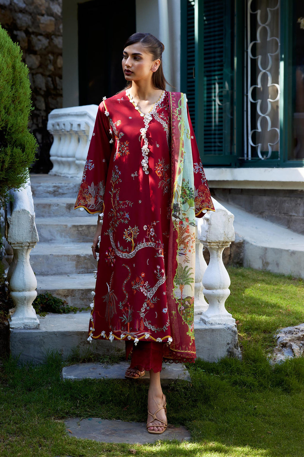 Sana Safinaz | Muzlin Summer 26 | 6-MS by Sana Safinaz - Designer Dress  - Type : Ladies Clothes - Available at Libayah - 100% Original 