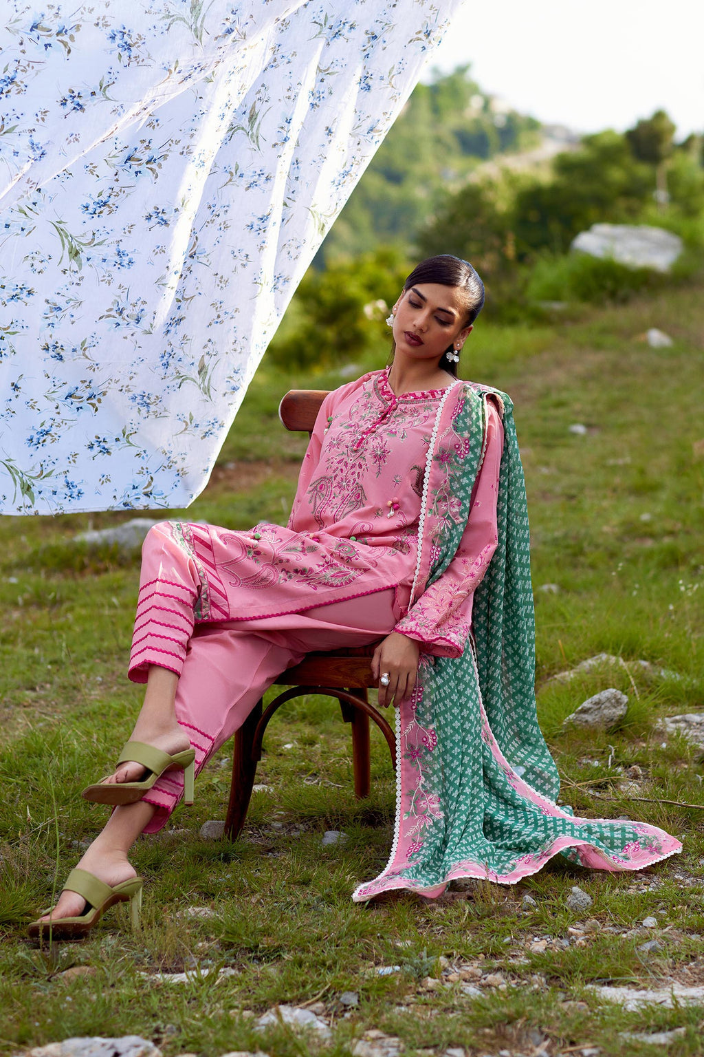 Sana Safinaz | Muzlin Summer 26 | 9-MS by Sana Safinaz - Designer Dress  - Type : Ladies Clothes - Available at Libayah - 100% Original 