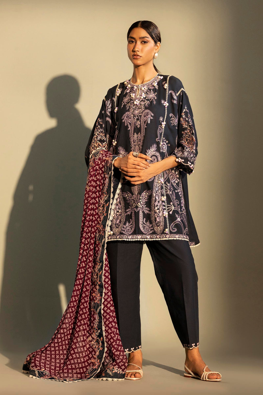 Sana Safinaz | Muzlin Summer 26 | 10-MS by Sana Safinaz - Designer Dress  - Type : Ladies Clothes - Available at Libayah - 100% Original 