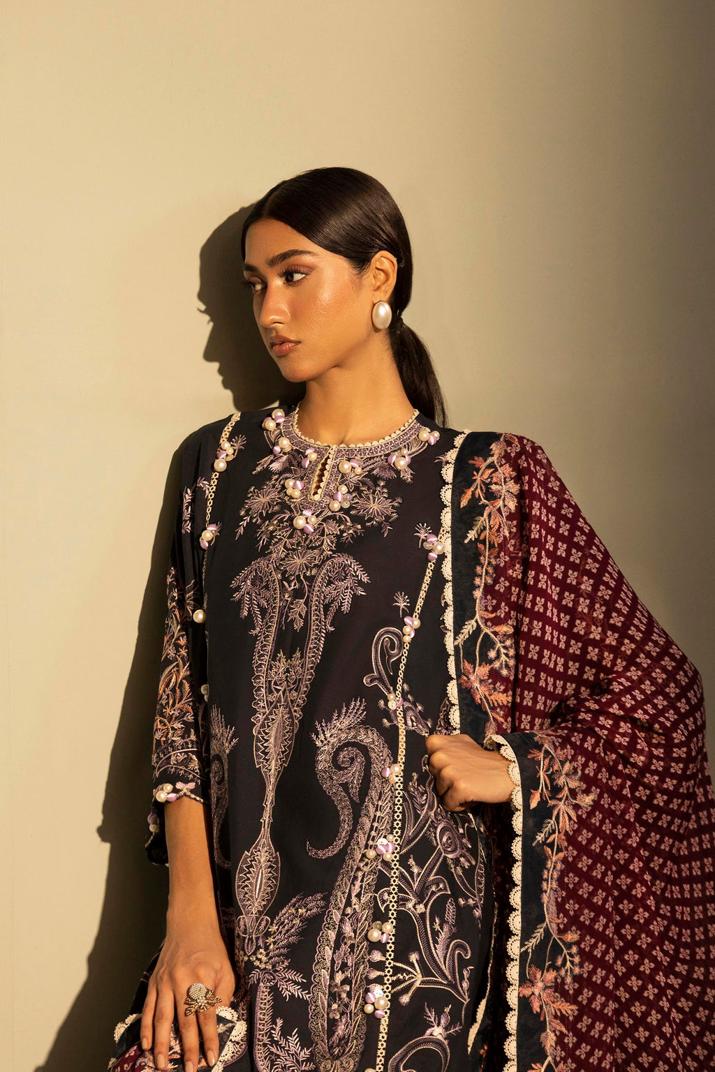 Sana Safinaz | Muzlin Summer 26 | 10-MS by Sana Safinaz - Designer Dress  - Type : Ladies Clothes - Available at Libayah - 100% Original 