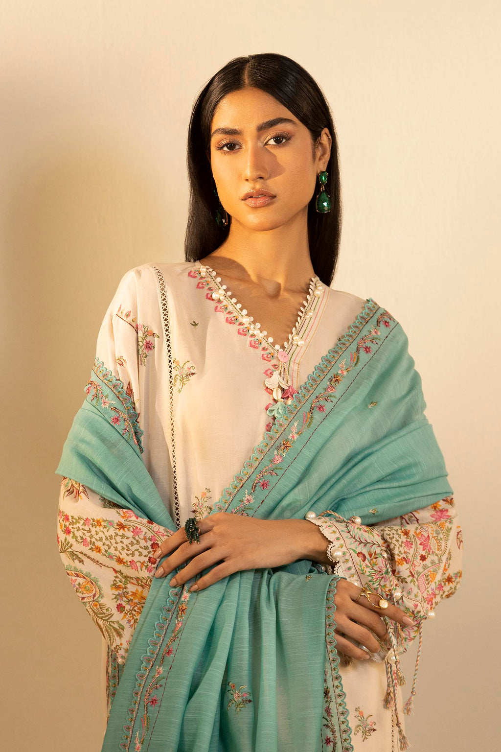 Sana Safinaz | Muzlin Summer 26 | 13-MS by Sana Safinaz - Designer Dress  - Type : Ladies Clothes - Available at Libayah - 100% Original 