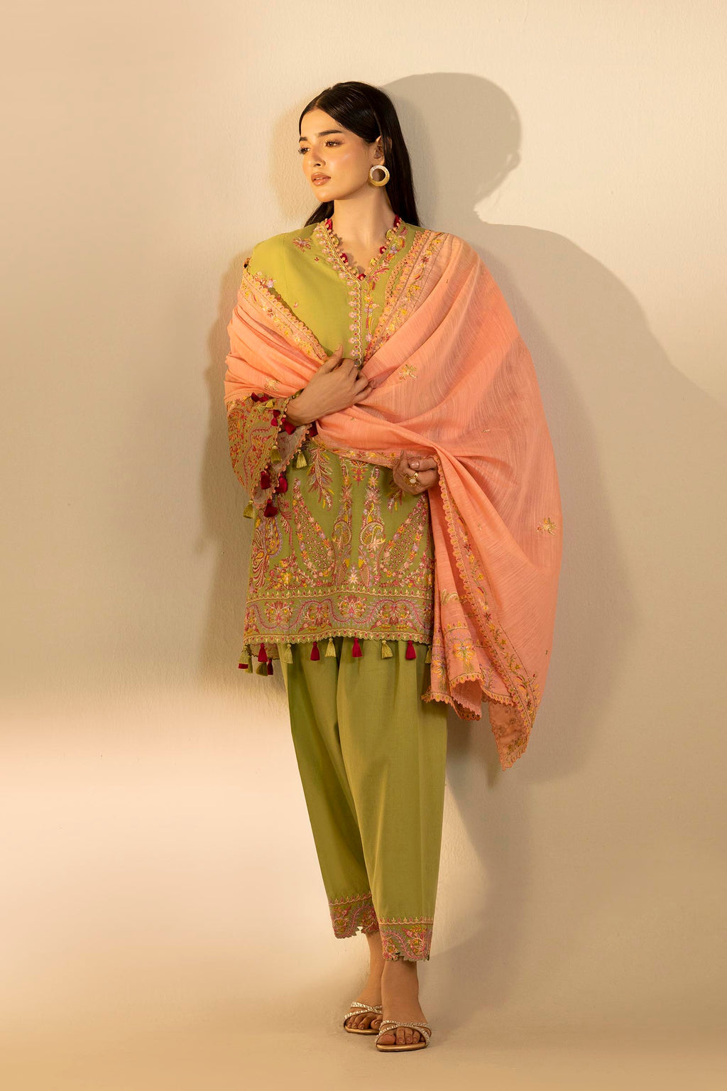 Sana Safinaz | Muzlin Summer 26 | 14-MS by Sana Safinaz - Designer Dress  - Type : Ladies Clothes - Available at Libayah - 100% Original 