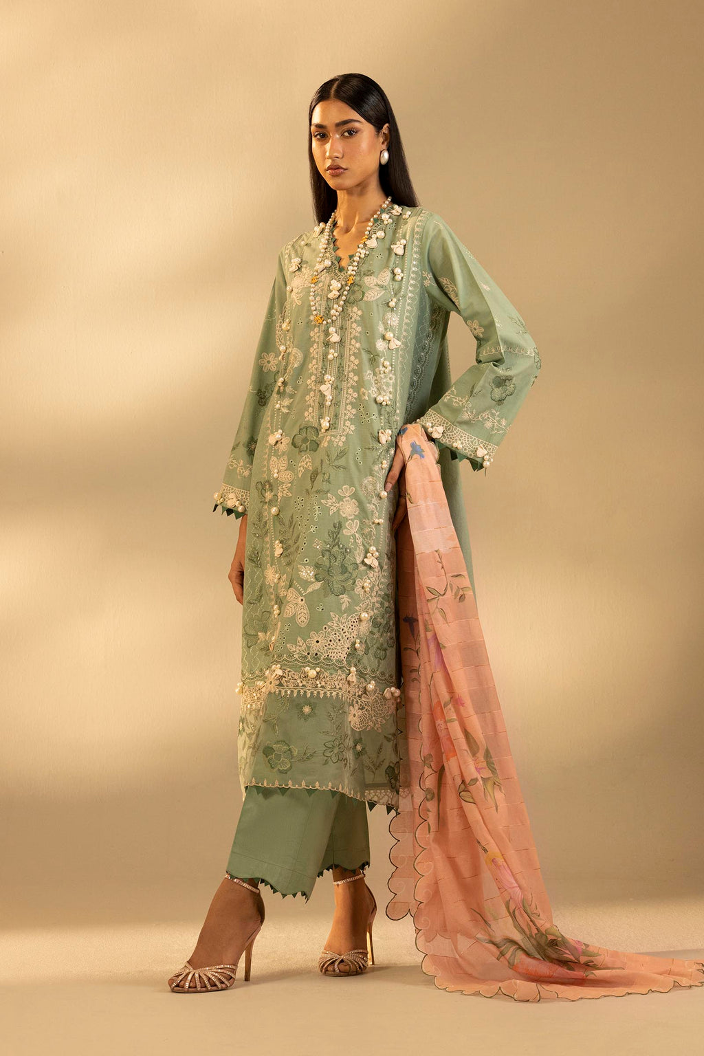 Sana Safinaz | Muzlin Summer 26 | 15-MS by Sana Safinaz - Designer Dress  - Type : Ladies Clothes - Available at Libayah - 100% Original 