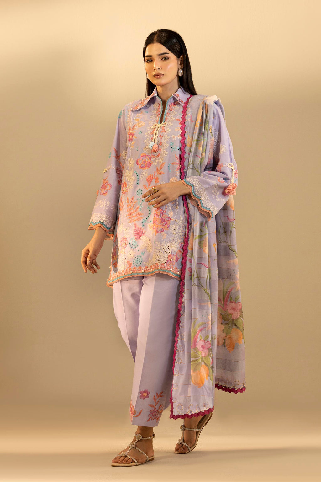 Sana Safinaz | Muzlin Summer 26 | 16-MS by Sana Safinaz - Designer Dress  - Type : Ladies Clothes - Available at Libayah - 100% Original 