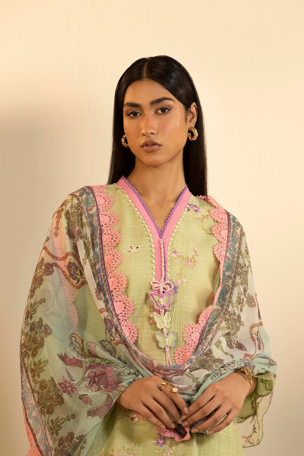Sana Safinaz | Muzlin Summer 26 | 26-MS by Sana Safinaz - Designer Dress  - Type : Ladies Clothes - Available at Libayah - 100% Original 