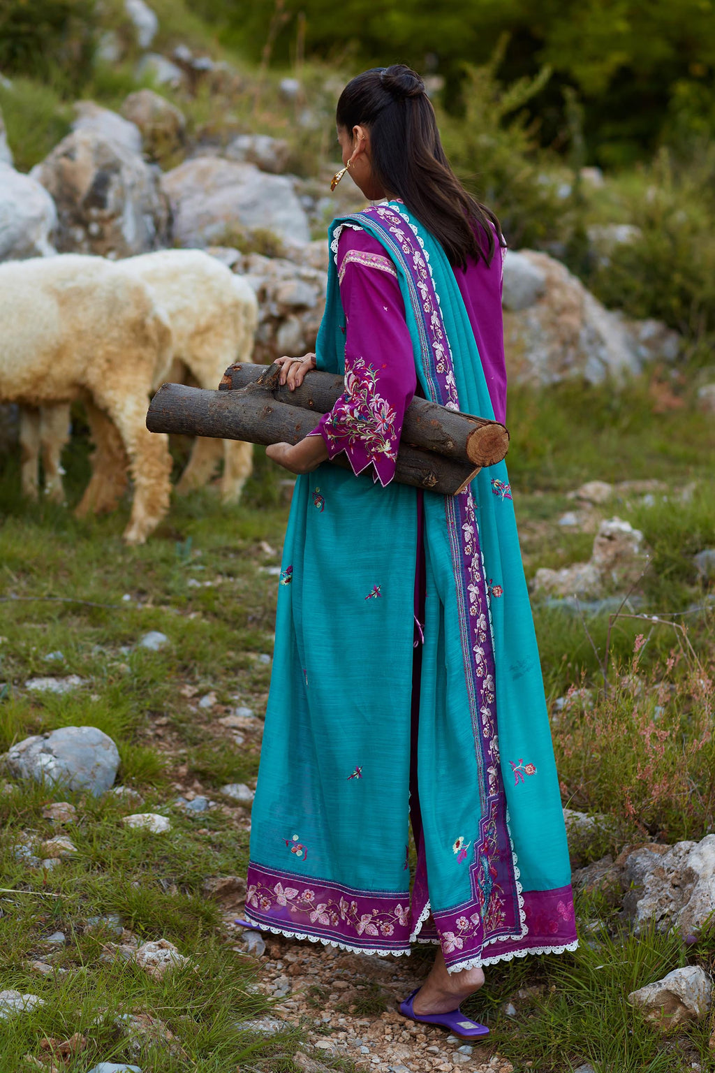 Sana Safinaz | Muzlin Summer 26 | 32-MS by Sana Safinaz - Designer Dress  - Type : Ladies Clothes - Available at Libayah - 100% Original 