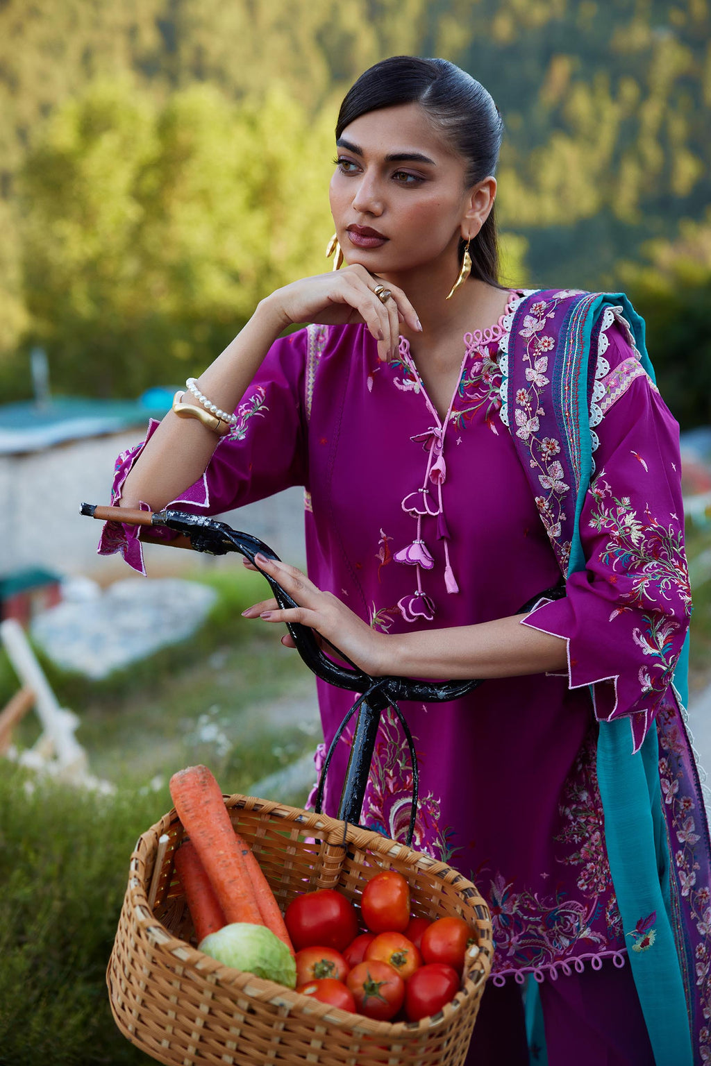 Sana Safinaz | Muzlin Summer 26 | 32-MS by Sana Safinaz - Designer Dress  - Type : Ladies Clothes - Available at Libayah - 100% Original 