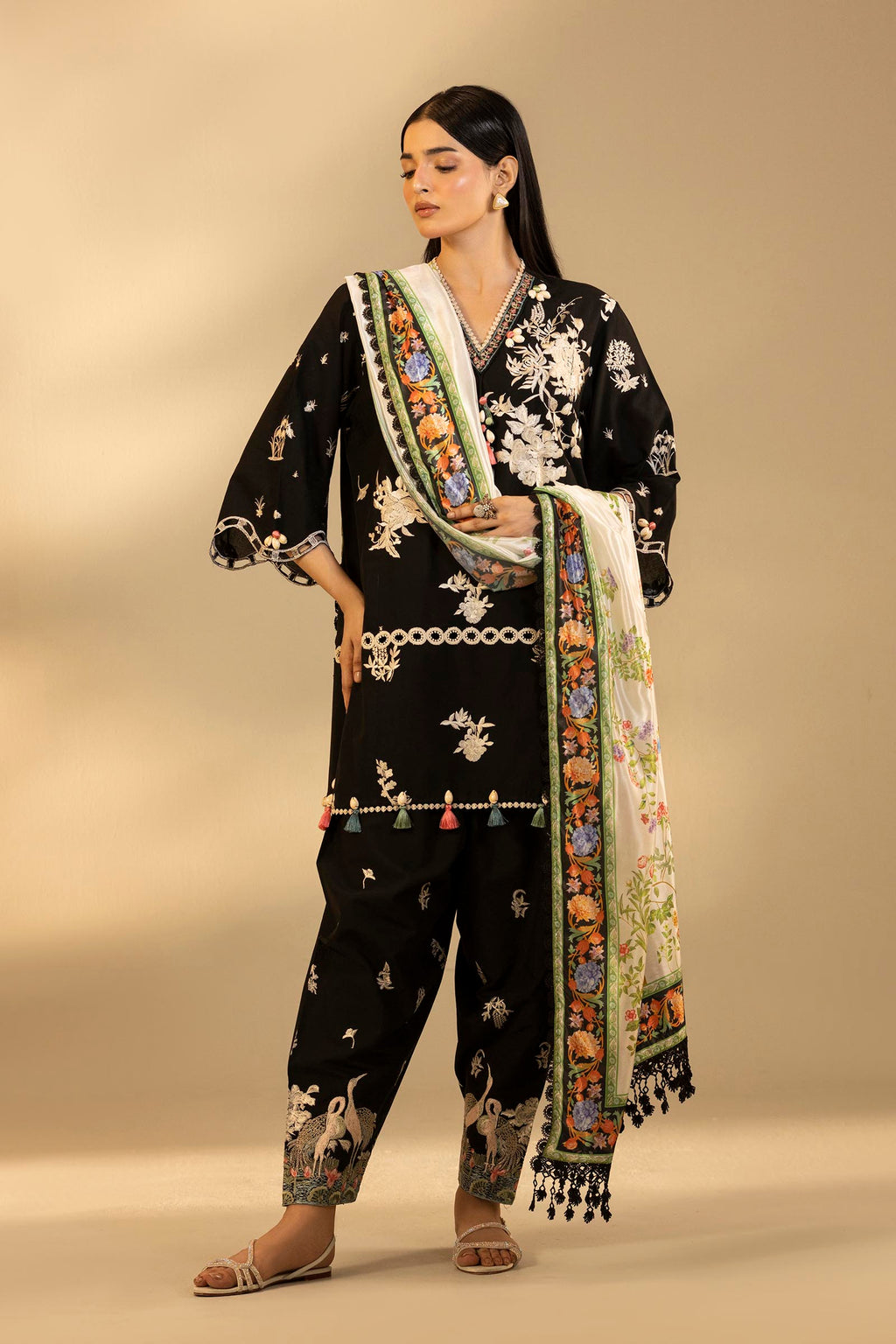 Sana Safinaz | Muzlin Summer 26 | 34-MS by Sana Safinaz - Designer Dress  - Type : Ladies Clothes - Available at Libayah - 100% Original 