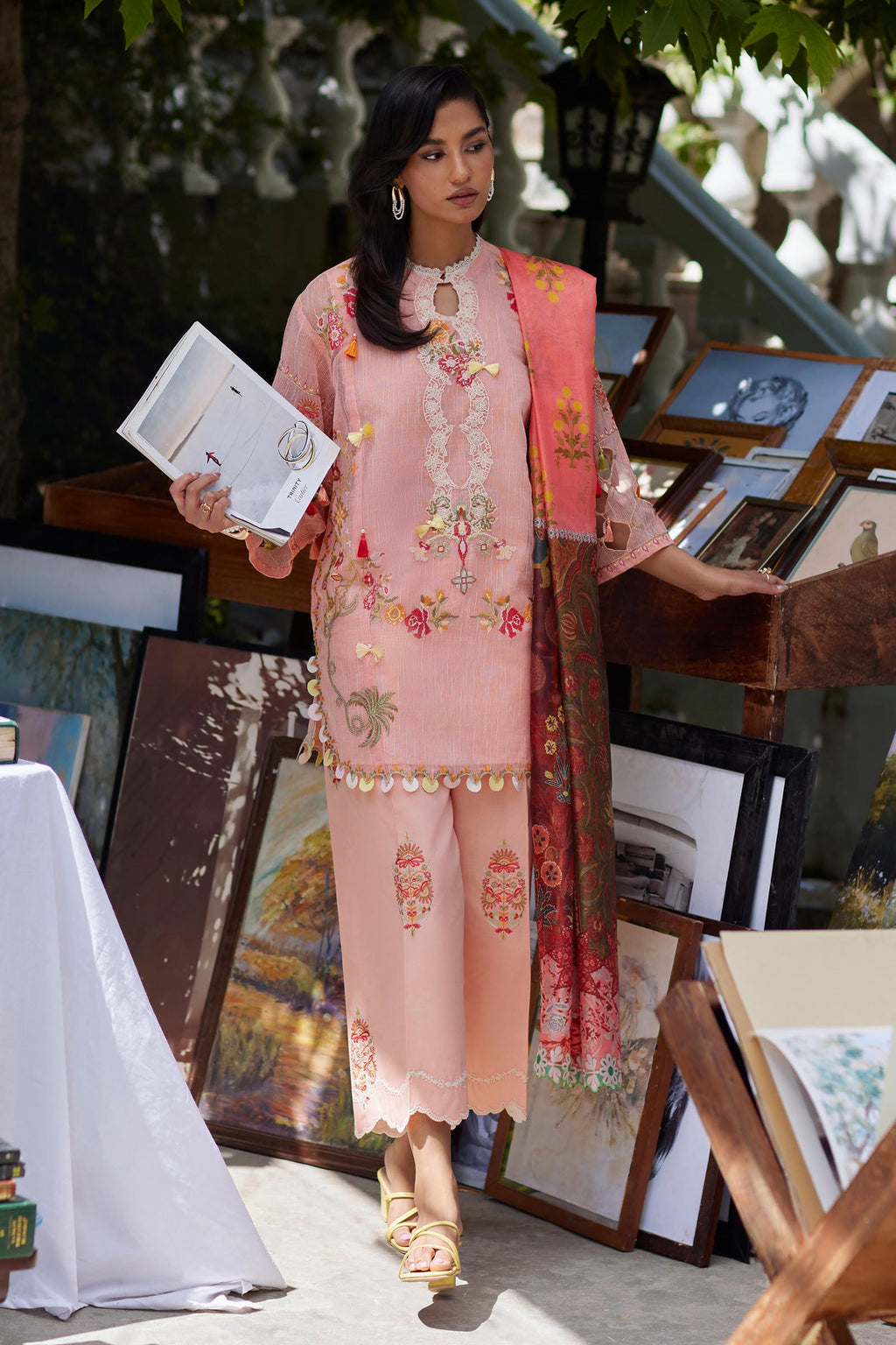 Sana Safinaz | Muzlin Summer 26 | 38-MS by Sana Safinaz - Designer Dress  - Type : Ladies Clothes - Available at Libayah - 100% Original 