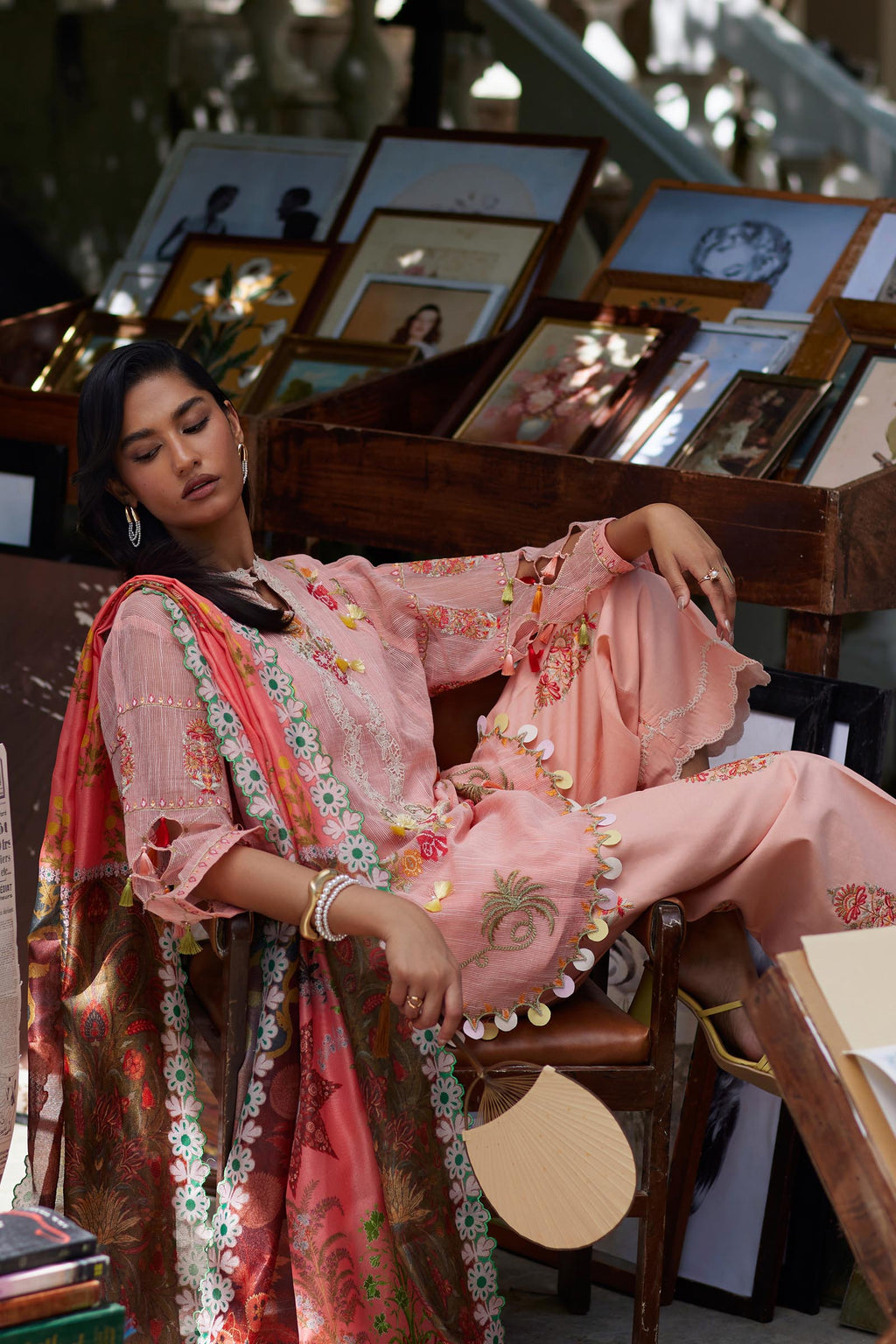 Sana Safinaz | Muzlin Summer 26 | 38-MS by Sana Safinaz - Designer Dress  - Type : Ladies Clothes - Available at Libayah - 100% Original 