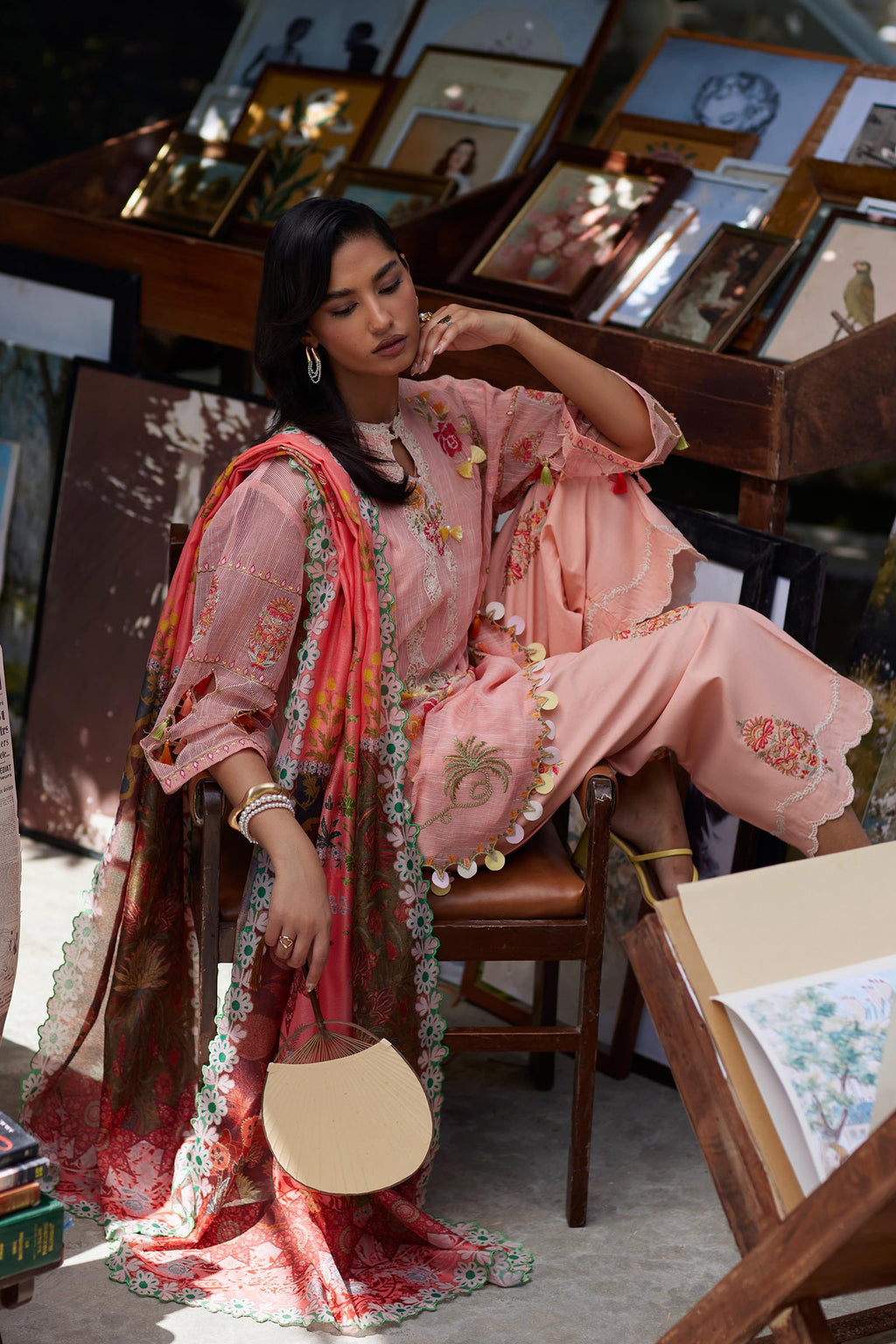 Sana Safinaz | Muzlin Summer 26 | 38-MS by Sana Safinaz - Designer Dress  - Type : Ladies Clothes - Available at Libayah - 100% Original 