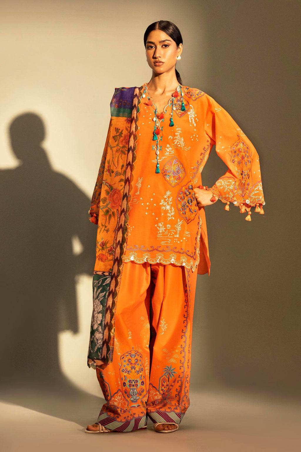 Sana Safinaz | Muzlin Summer 26 | 40-MS by Sana Safinaz - Designer Dress  - Type : Ladies Clothes - Available at Libayah - 100% Original 