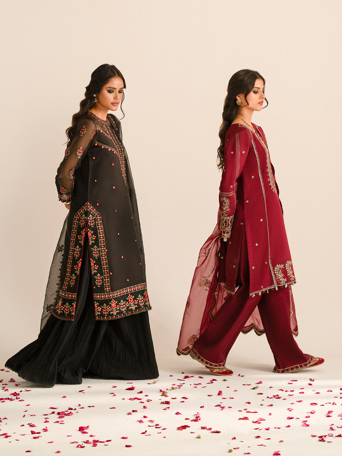 Fozia Khalid | Eid Edit 24 | Maya by Fozia Khalid - Designer Dress - Type: Ladies Clothes - Available at Libayah - 100% Original